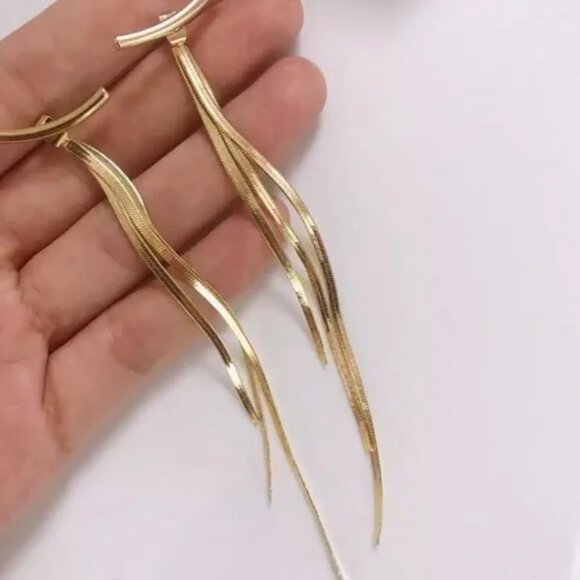 14K gold filled earrings - Picture 4 of 4